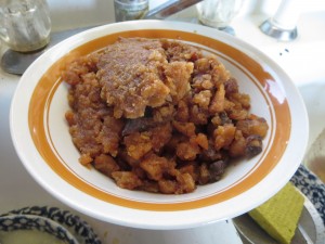 What you will have remaining is cracklings. You can try to render them down even further, but I find it just ends up with burned lard.